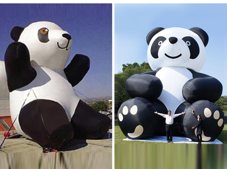 万源熊猫活动卡通气模